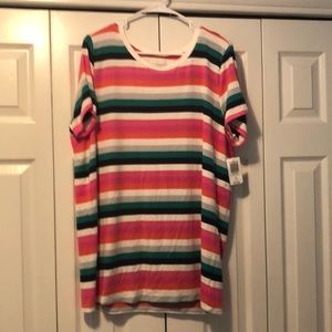 Torrid Striped Supersoft Tee-Size 1-NWT